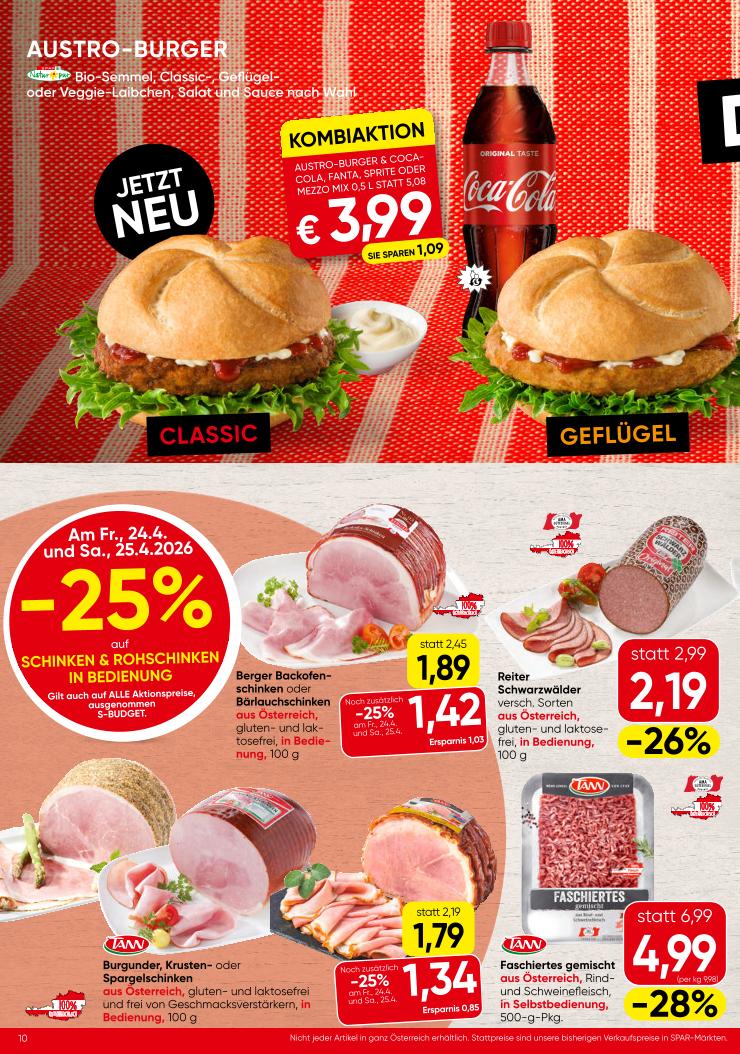 Prospekt von SPAR