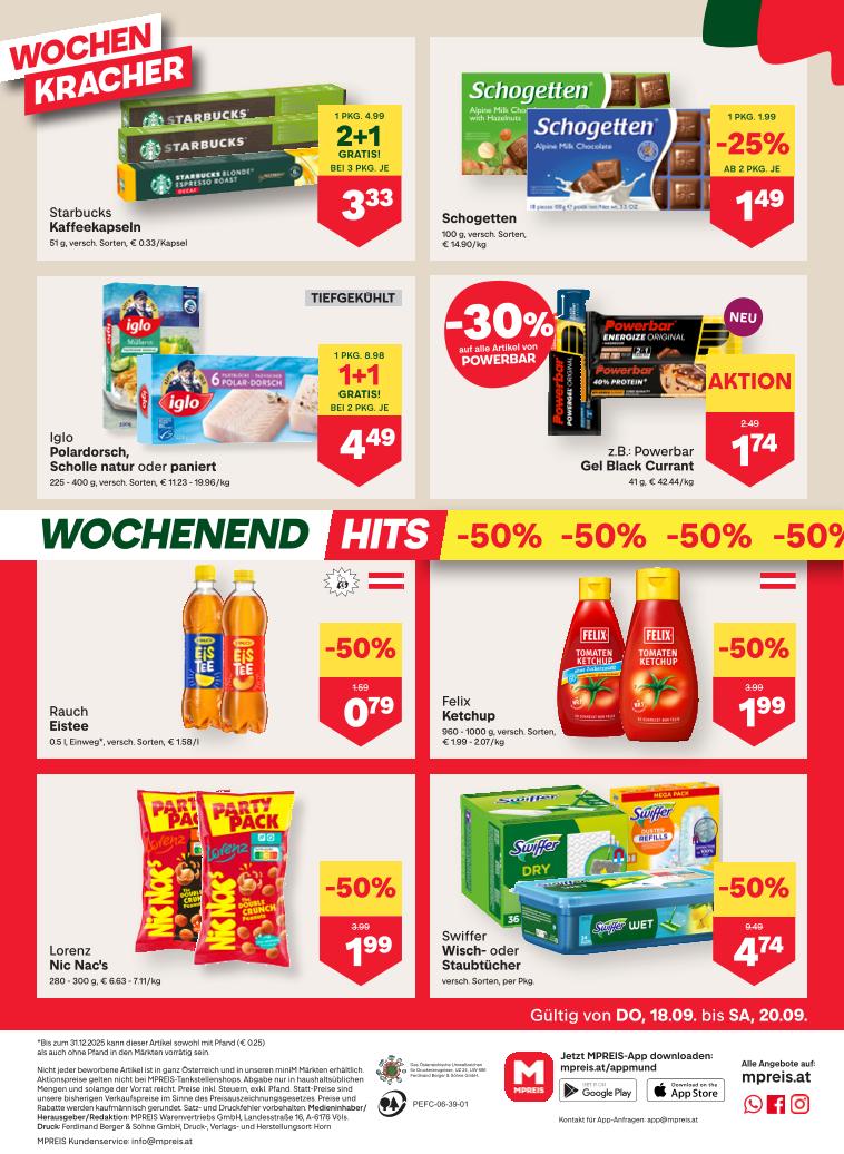 Prospekt von MPREIS
