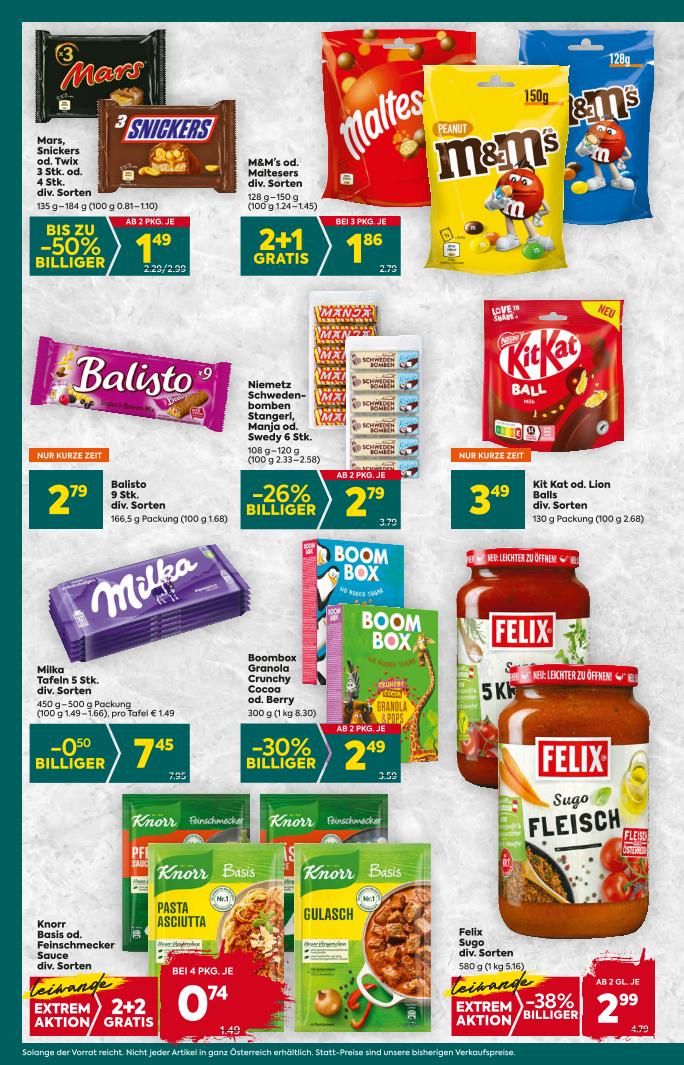 Prospekt von BILLA PLUS