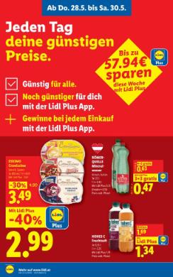 Titelbild des Prospekts von Lidl