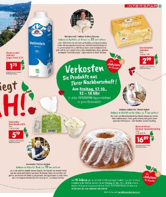 Titelbild des Prospekts von INTERSPAR KTN