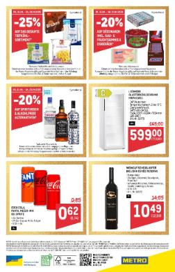 Titelbild des Prospekts von METRO PROFI