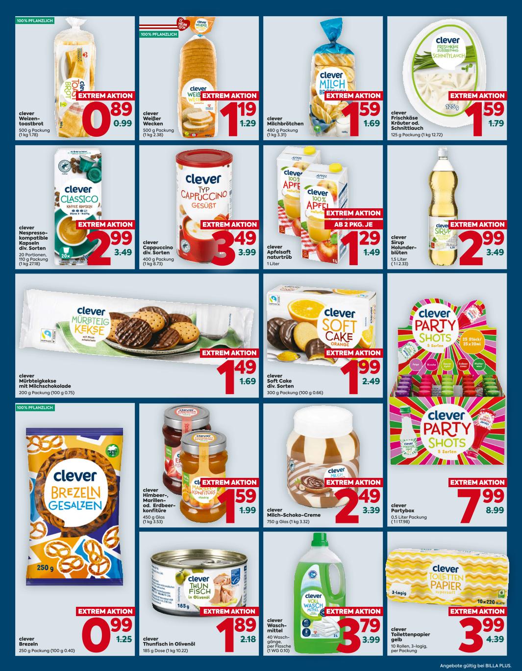Prospekt von BILLA PLUS