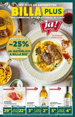 Titelbild des Prospekts von BILLA PLUS Ja Natürlich!