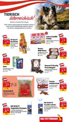 Titelbild des Prospekts von DAS FUTTERHAUS