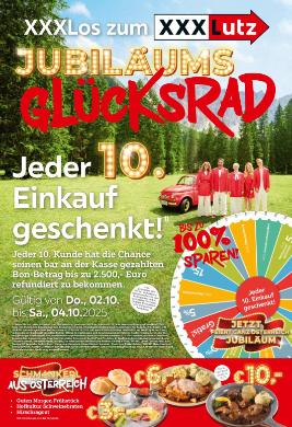 Titelbild des Prospekts von XXXLutz