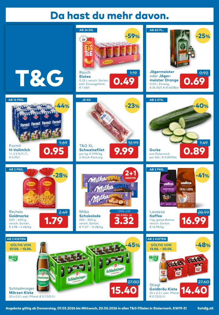 Prospekt von T&G