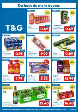 Titelbild des Prospekts von T&G Steiermark