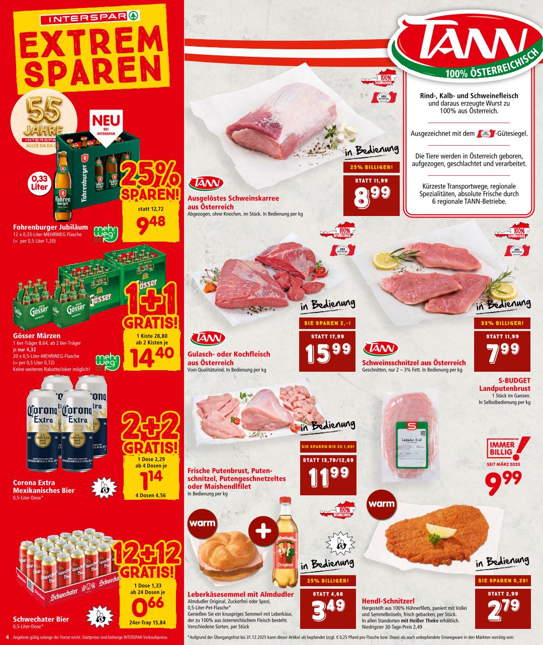 Prospekt von INTERSPAR