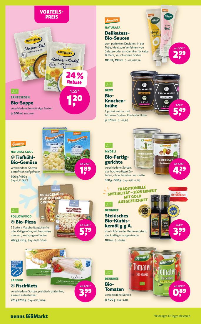 Prospekt von Denns BioMarkt