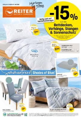 Titelbild des Prospekts von Betten Reiter