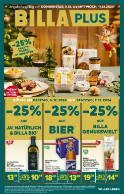 Titelbild des Prospekts von BILLA PLUS WIEN