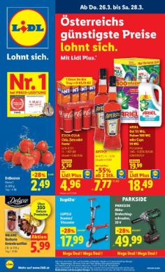 Titelbild des Prospekts von Lidl