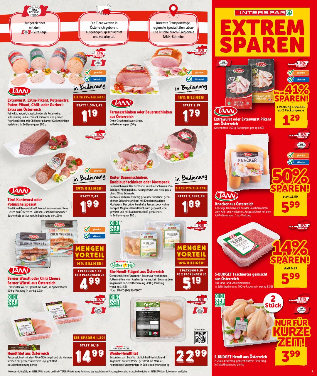 Prospekt von INTERSPAR