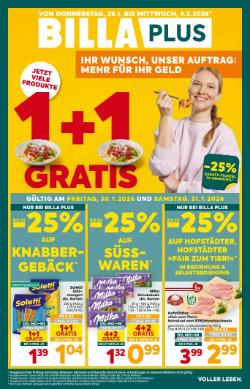 Titelbild des Prospekts von BILLA PLUS Burgenland