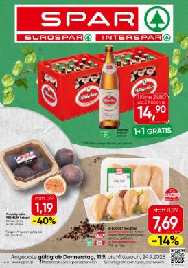 Titelbild des Prospekts von SPAR KTN