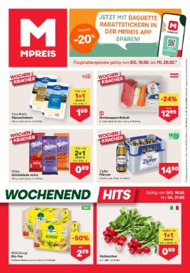 Titelbild des Prospekts von MPREIS Tirol