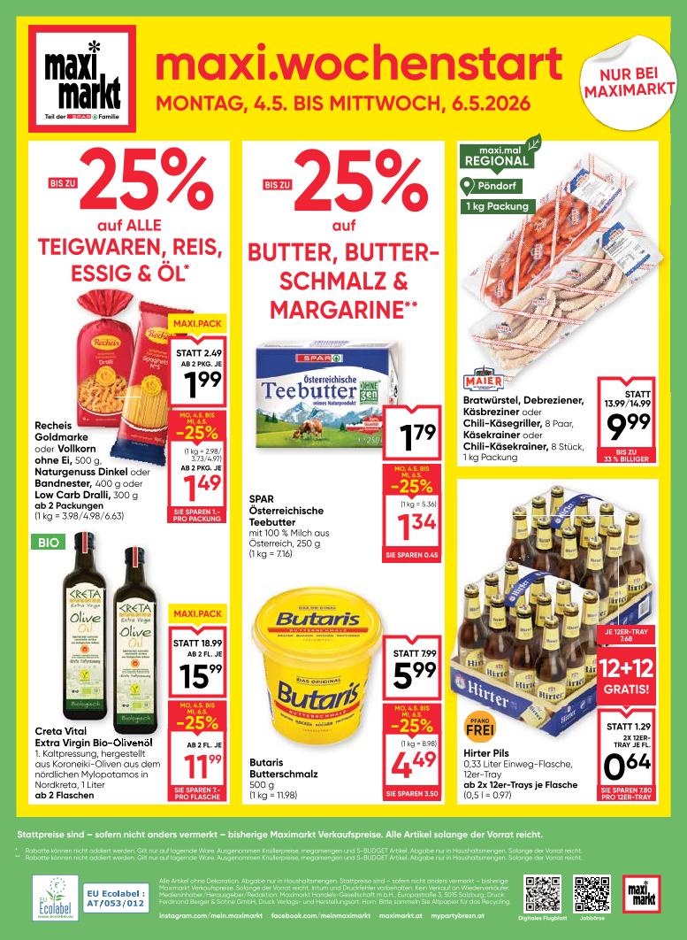 Prospekt von Maximarkt