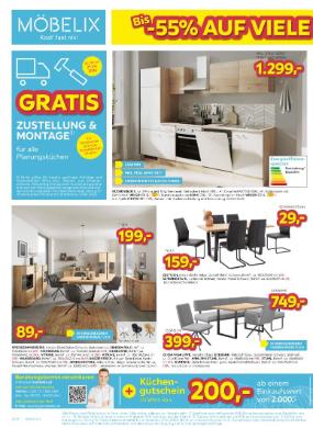 Titelbild des Prospekts von Möbelix
