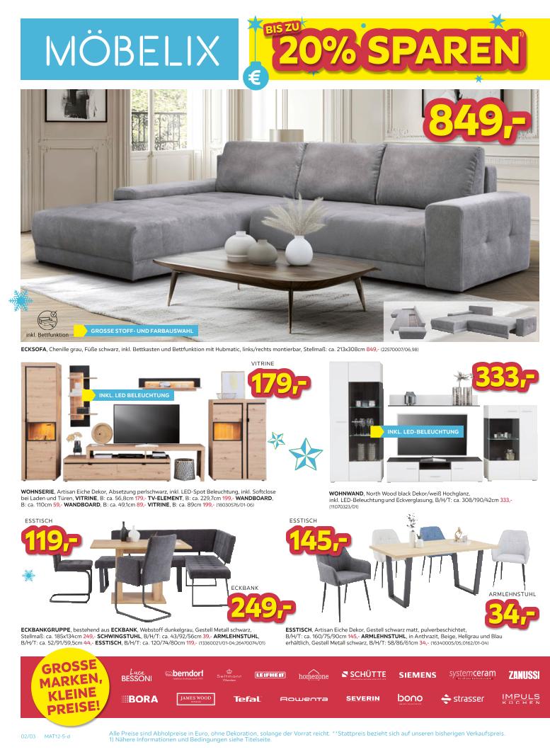 Prospekt von Möbelix