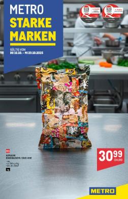 Titelbild des Prospekts von METRO STARKE MARKEN