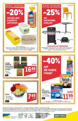 Titelbild des Prospekts von METRO PROFI