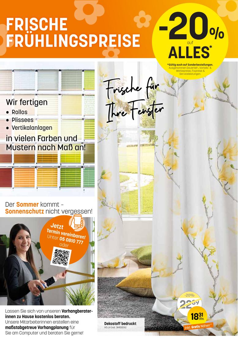 Prospekt von Betten Reiter