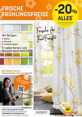 Titelbild des Prospekts von Betten Reiter