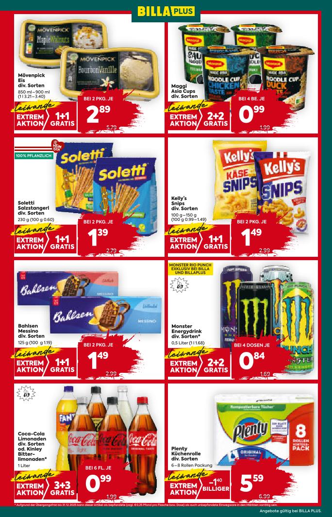 Prospekt von BILLA PLUS