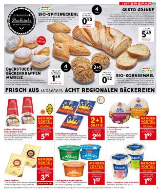 Titelbild des Prospekts von INTERSPAR OÖ