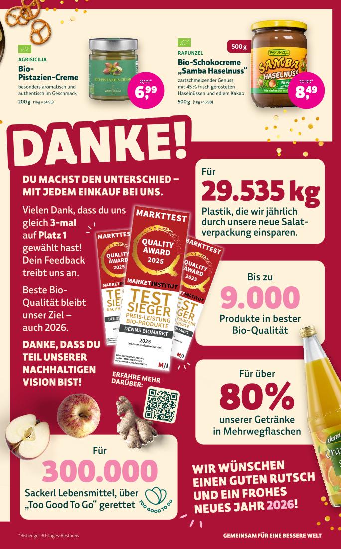 Prospekt von Denns BioMarkt