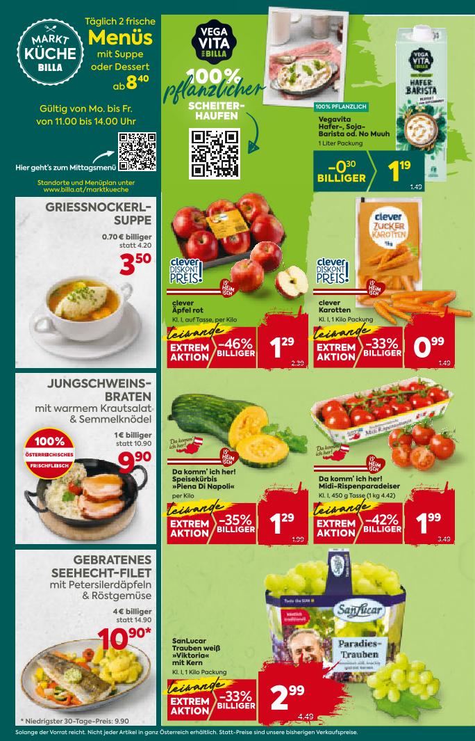 Prospekt von BILLA PLUS