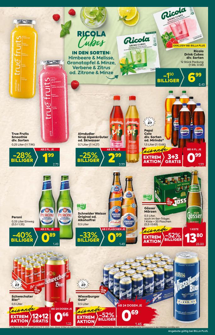Prospekt von BILLA PLUS