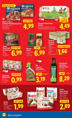 Titelbild des Prospekts von Lidl Österreich