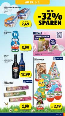 Titelbild des Prospekts von HOFER