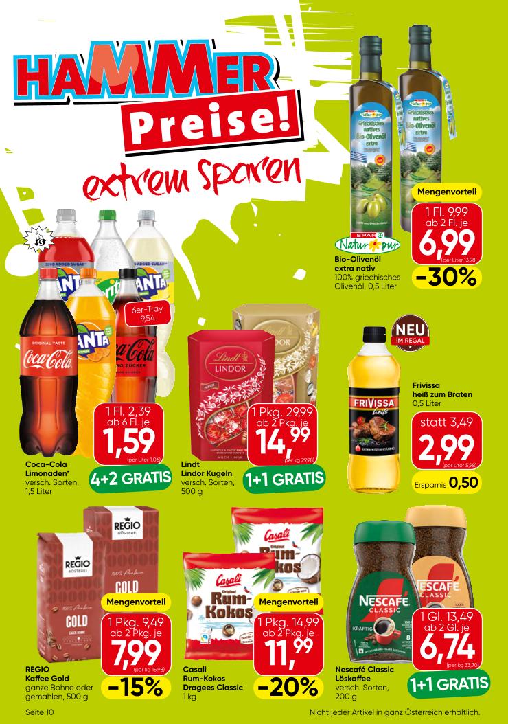 Prospekt von EUROSPAR