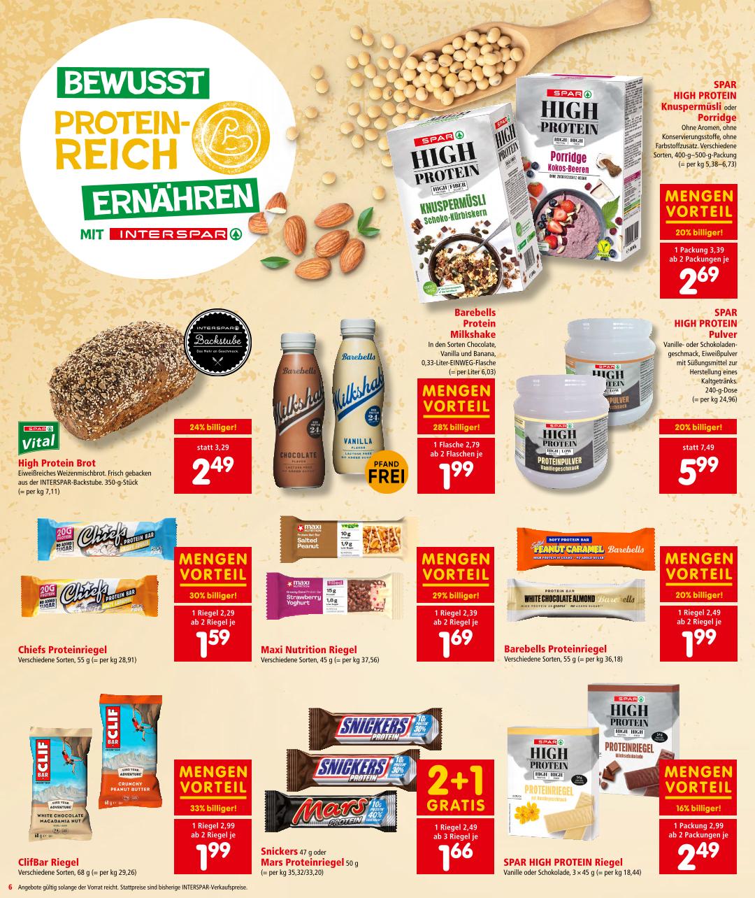 Prospekt von INTERSPAR