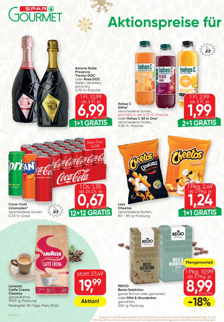 Prospekt von SPAR Gourmet