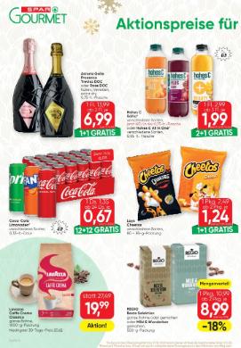 Titelbild des Prospekts von SPAR Gourmet