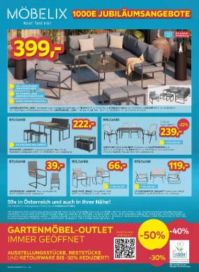 Titelbild des Prospekts von Möbelix