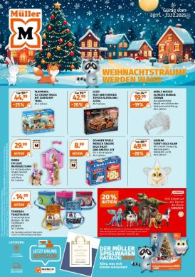 Titelbild des Prospekts von Müller Österreich