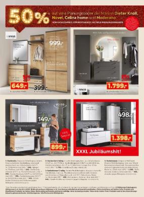 Titelbild des Prospekts von XXXLutz