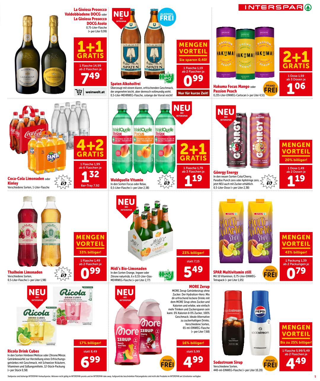 Prospekt von INTERSPAR