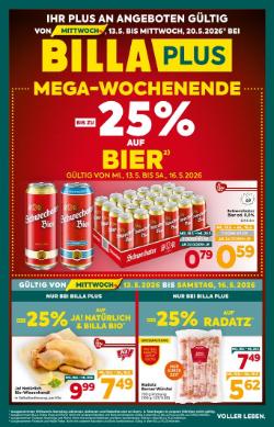 Titelbild des Prospekts von BILLA PLUS Wien