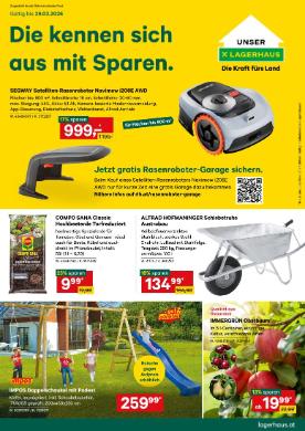 Titelbild des Prospekts von Lagerhaus