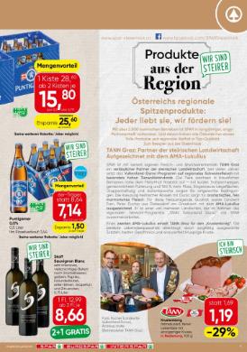 Titelbild des Prospekts von SPAR STMK