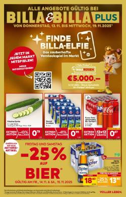 Titelbild des Prospekts von BILLA OÖ