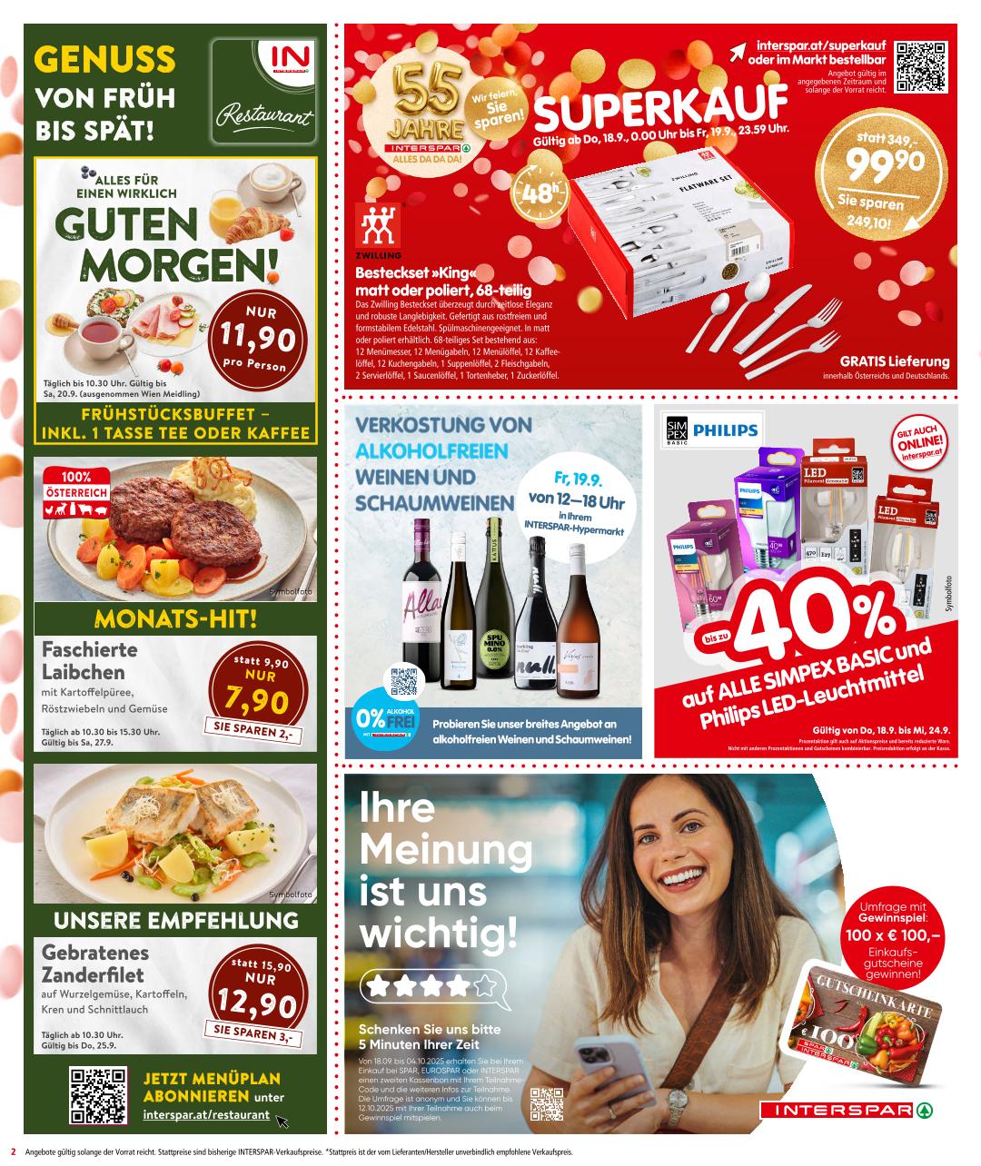 Prospekt von INTERSPAR