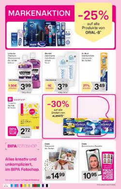 Titelbild des Prospekts von Bipa