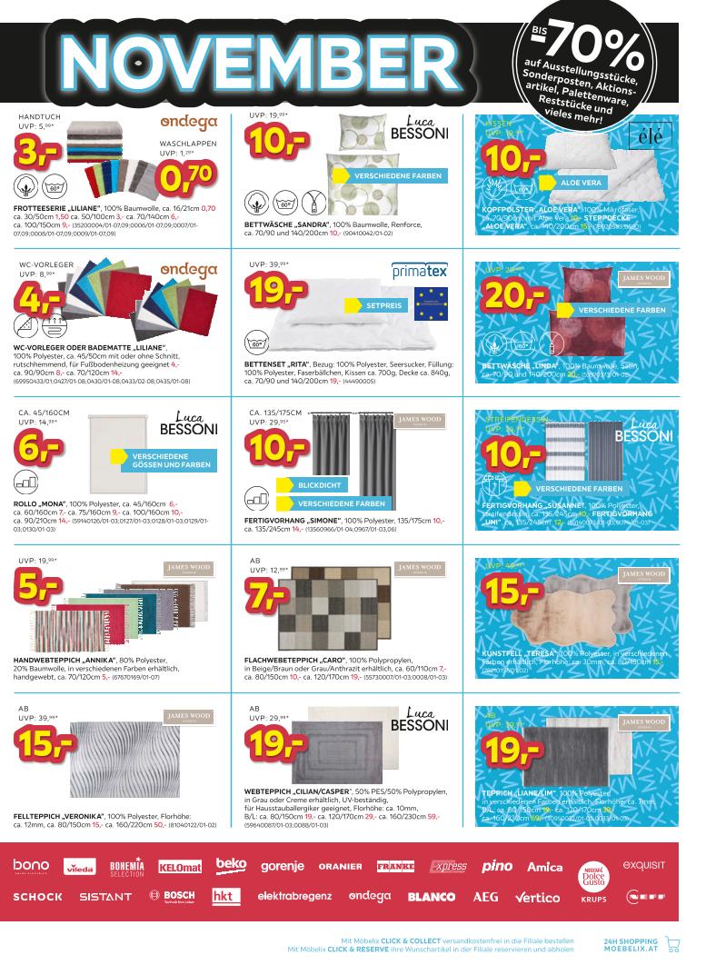 Prospekt von Möbelix